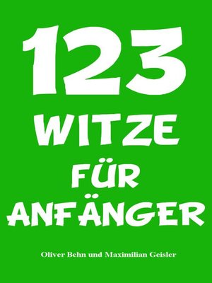 cover image of 123 Witze für Anfänger